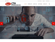 Tablet Screenshot of cthtech.com